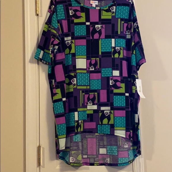Lularoe Disney Maleficent Tunic Top size M - Picture 1 of 4
